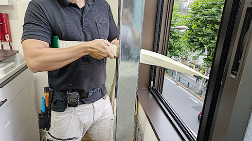 院内防災委員による避難訓練を行いました。